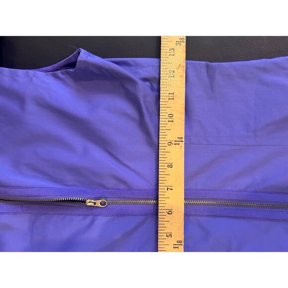 Ted Baker Dress Purple Sheath Business Professional Size 0 Party Bold Neckline - Picture 8 of 8